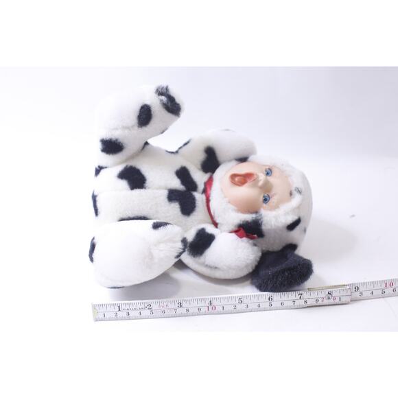 Geppedo Cuddle Kids, Danny Dalmatian, Plush Doll, Baby in Fuzzy Animal Pajama, - Picture 2 of 2